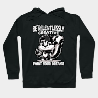 Paint Your Dreams Graffiti Mascot Hoodie